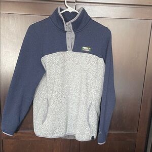 L.L. Bean Womens Sweater - Navy and Gray M